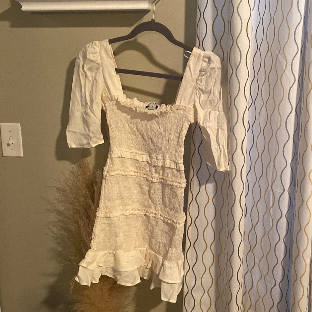 Fashion Nova Ruffle Dress | Size S